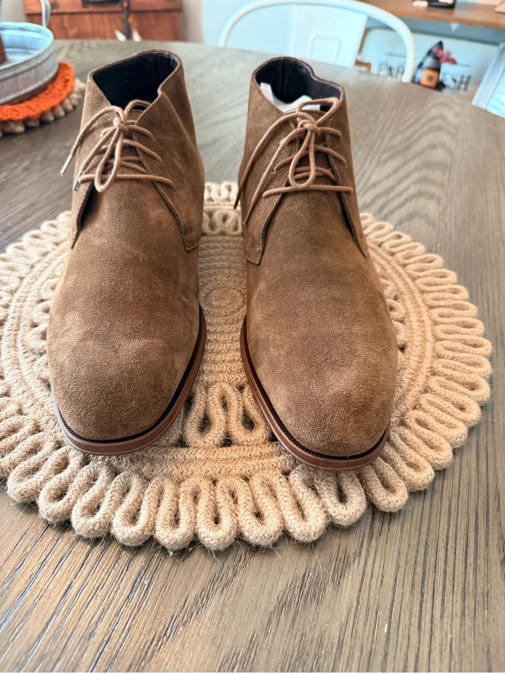 To Boot New York Adam Derrick Leigh Mid Brown Suede Chukka Boot Sz 10
